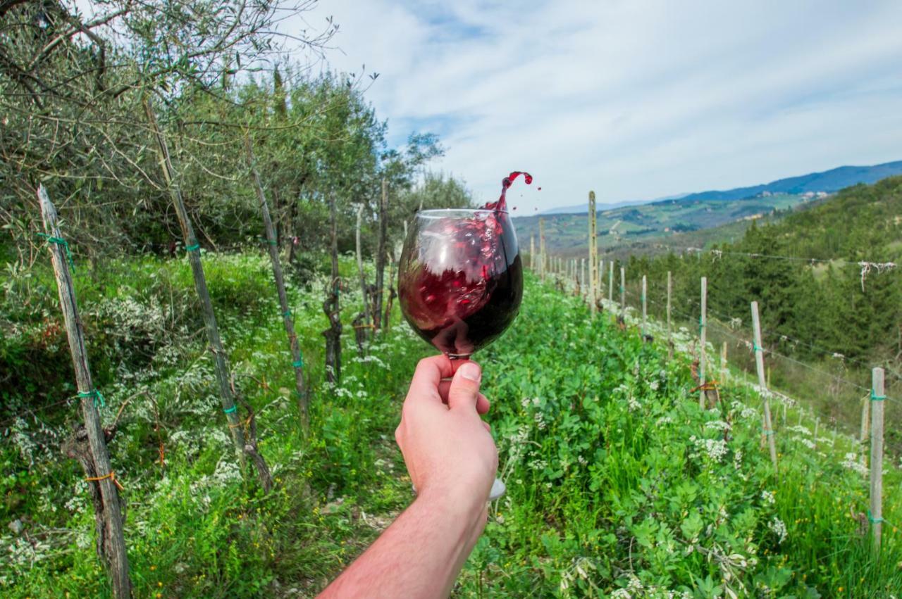 Agriturismo Montecorboli Barberino di Val dʼElsa Eksteriør billede
